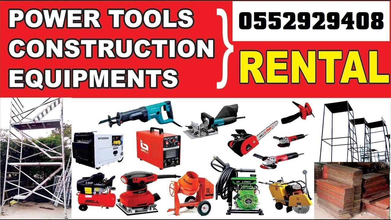 Grooving Machine Rental Dubai